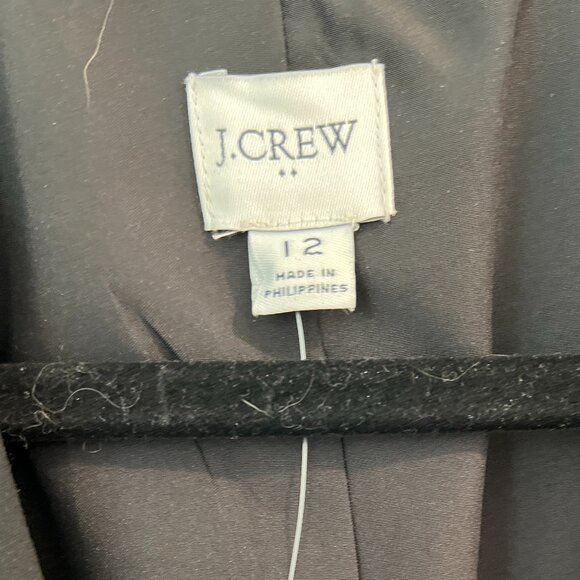 J. Crew Factory - Women's Black Blazer - Size 12 - Picture 2 of 5